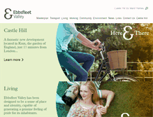 Tablet Screenshot of ebbsfleetvalley.co.uk